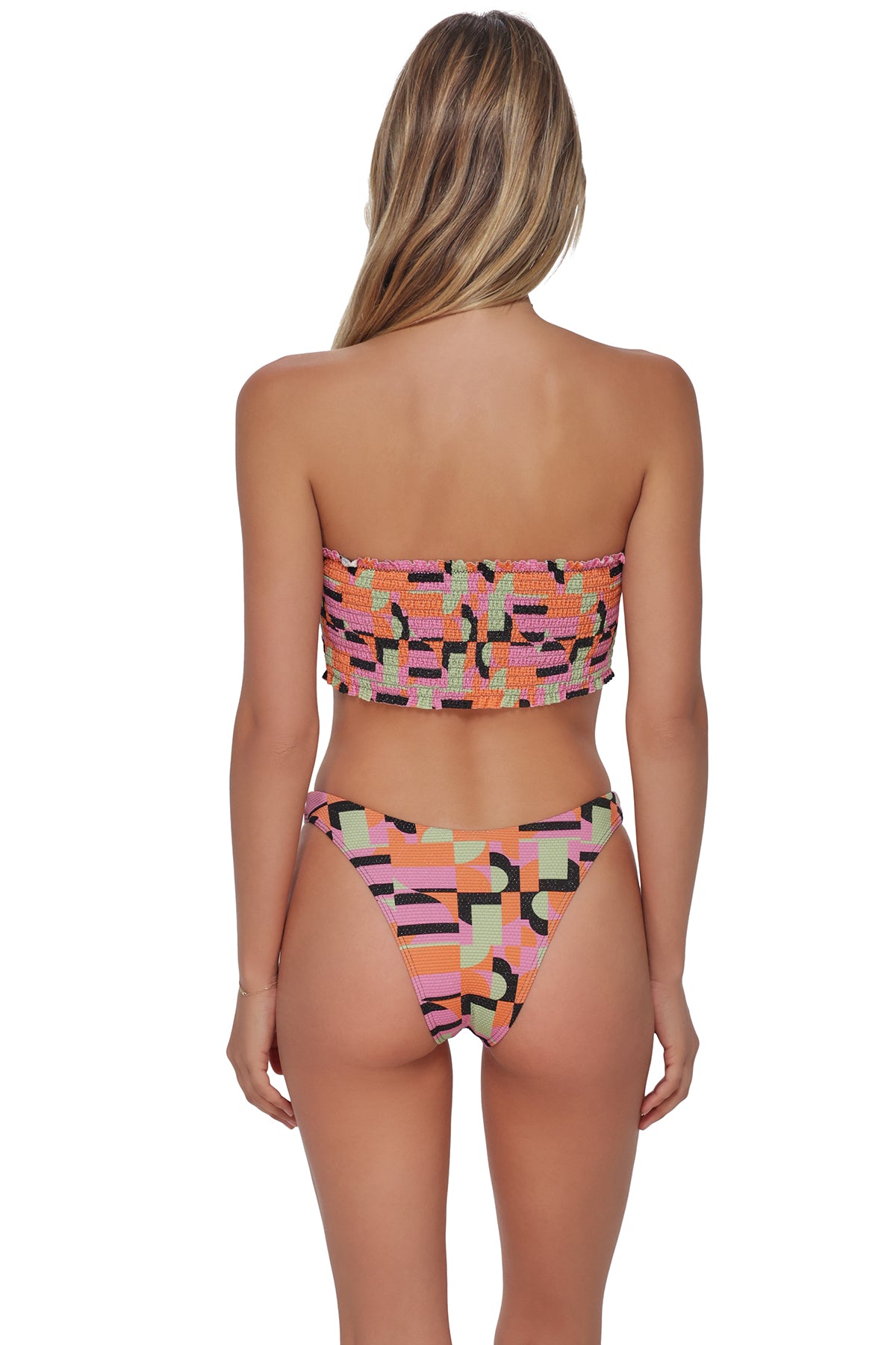Swim Systems Mod Mirage Lurex Kali Tube Top