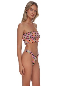 Swim Systems Mod Mirage Lurex Kali Tube Top