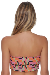 Swim Systems Mod Mirage Lurex Kali Tube Top