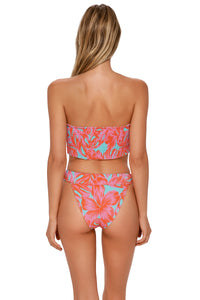 Swim Systems Palm Daze Rib Kali Tube Top