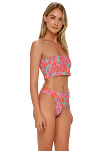 Swim Systems Palm Daze Rib Kali Tube Top