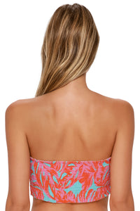 Swim Systems Palm Daze Rib Kali Tube Top