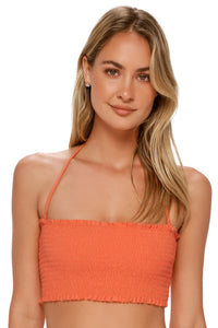 Swim Systems Persimmon Kali Tube Top