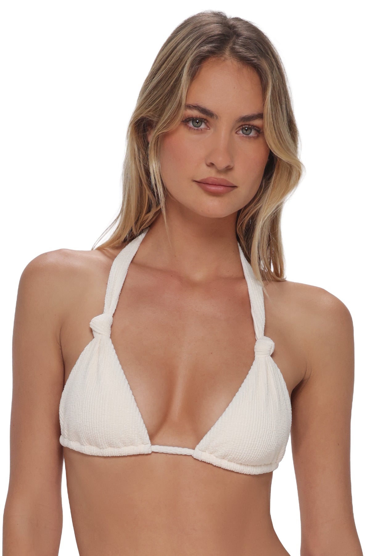 Swim Systems Buttercream Scrunch Mila Triangle Top