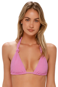 Swim Systems Cotton Candy Scrunch Mila Triangle Top