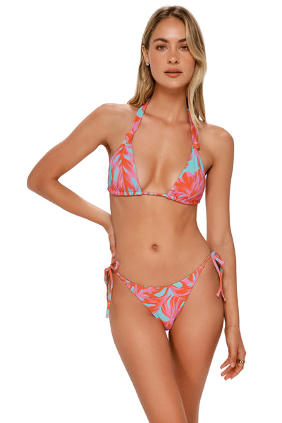 Swim Systems Palm Daze Rib Mila Triangle Top