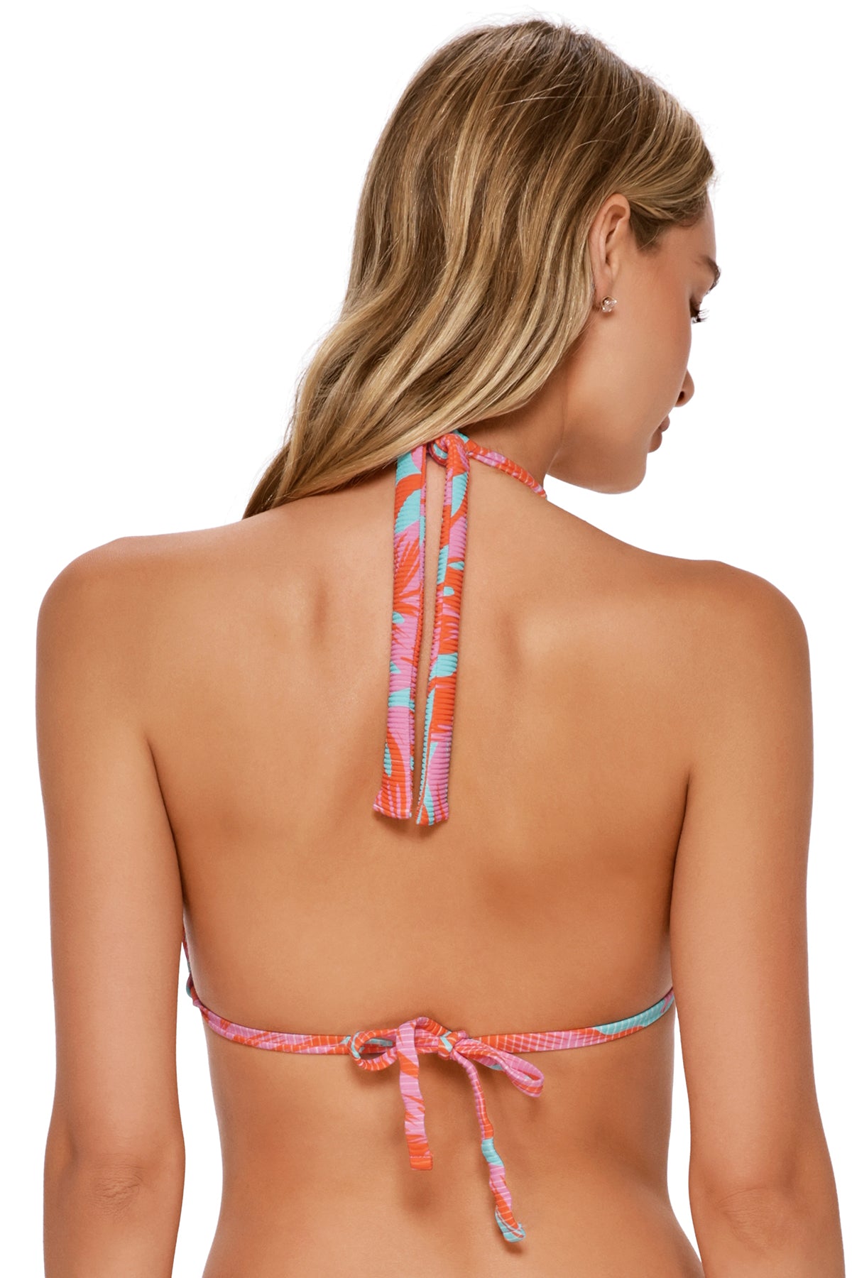 Swim Systems Palm Daze Rib Mila Triangle Top