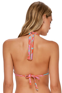 Swim Systems Palm Daze Rib Mila Triangle Top