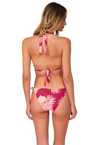 Back pose #1 of Jessica wearing Swim Systems Ruby Bay Mila Triangle Top