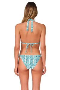 Swim Systems Surf Tile Scrunch Mila Triangle Top