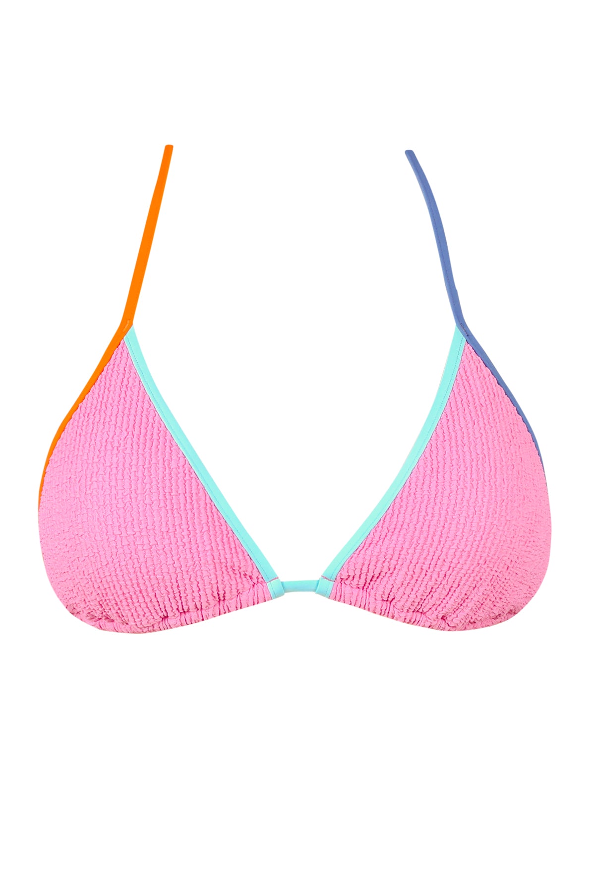 Swim Systems Cotton Candy Scrunch Trisha Triangle Top