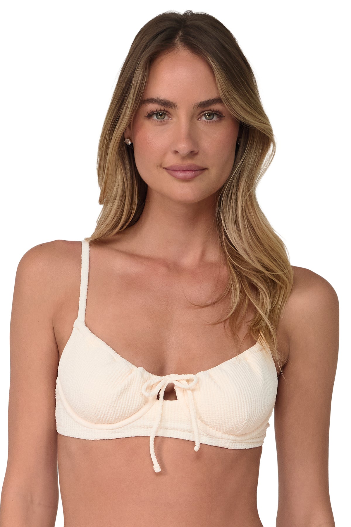 Swim Systems Buttercream Scrunch Avila Underwire Top