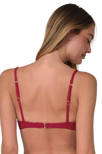 Swim Systems Cherry Pie Rib Avila Underwire Top