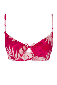 Front pose #1 of a floating garment shot featuring Swim Systems Ruby Bay Avila Underwire Top