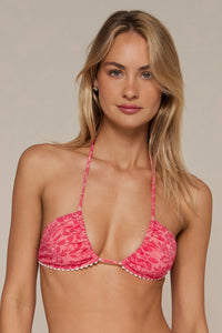 Swim Systems Modern Romance Pom Pom Triangle Top