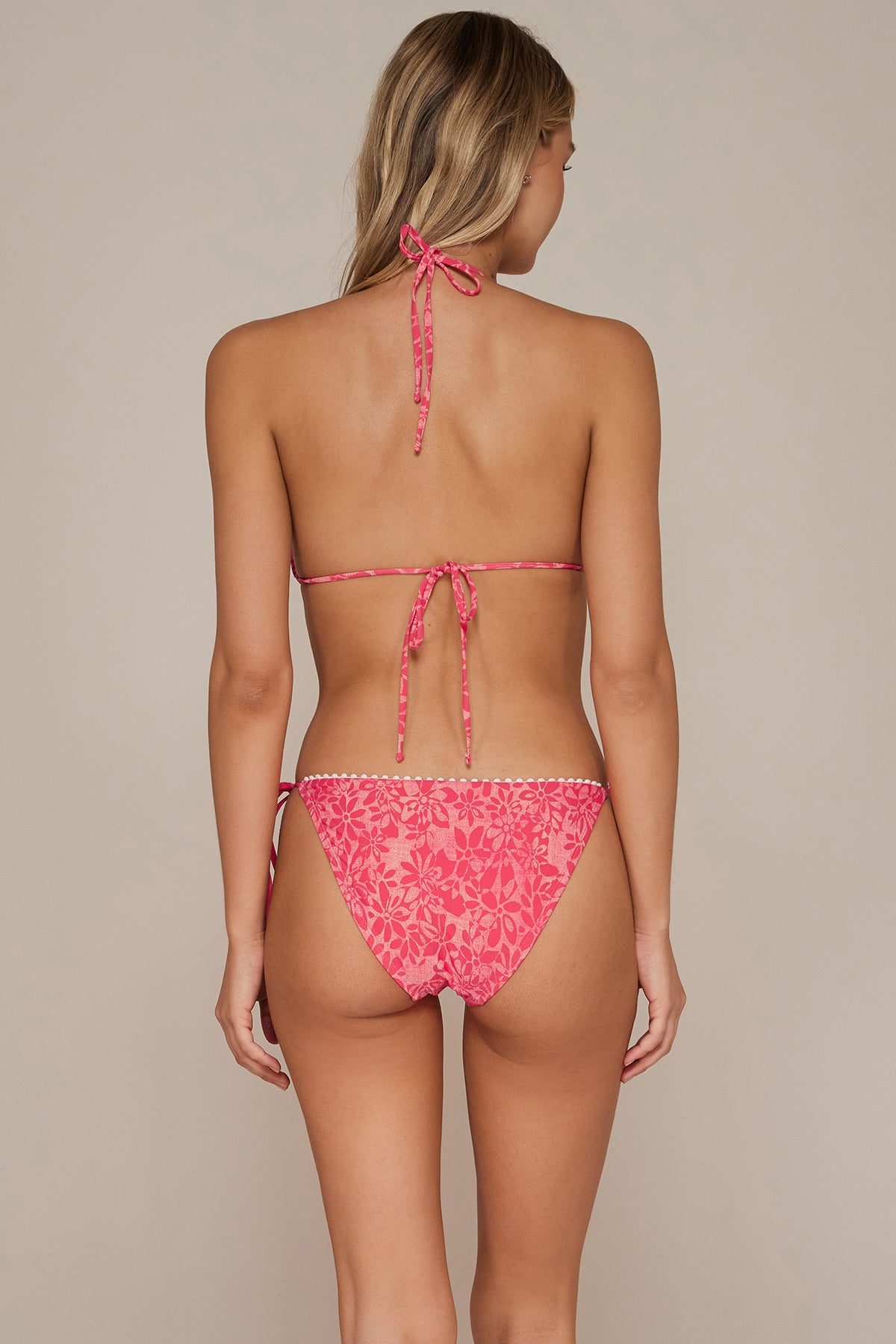 Swim Systems Modern Romance Pom Pom Tie Side Bottom