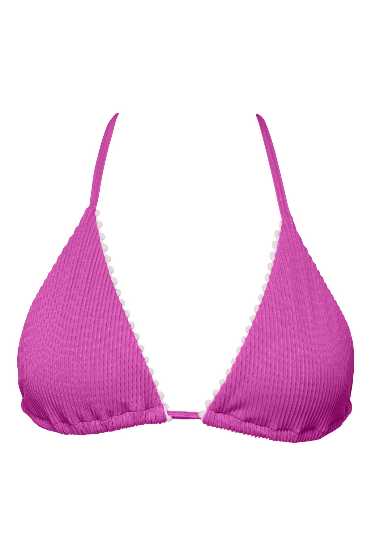 Swim Systems Orchid Rio Rib Pom Pom Triangle Top XS / ORCHD / T541