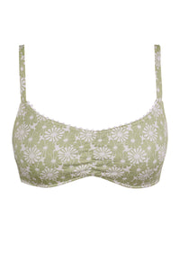 Swim Systems Cactus Flower Pom Pom Sylvia Bralette Top