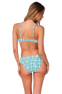 Swim Systems Surf Tile Scrunch Sylvia Bralette Top