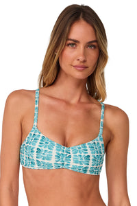 Swim Systems Surf Tile Scrunch Sylvia Bralette Top