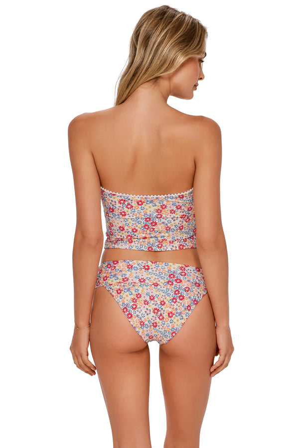 Swim Systems Prairie Petals Pom Pom Dolly Crop Top