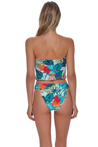 Swim Systems Tiki Tango Rib Dolly Crop Top