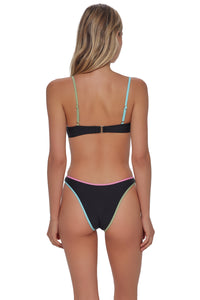 Swim Systems Black Addie Underwire Top