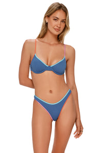Swim Systems Desert Sky Lurex Addie Underwire Top