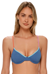 Swim Systems Desert Sky Lurex Addie Underwire Top