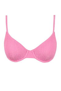 Swim Systems Cotton Candy Scrunch Jolene Underwire Top