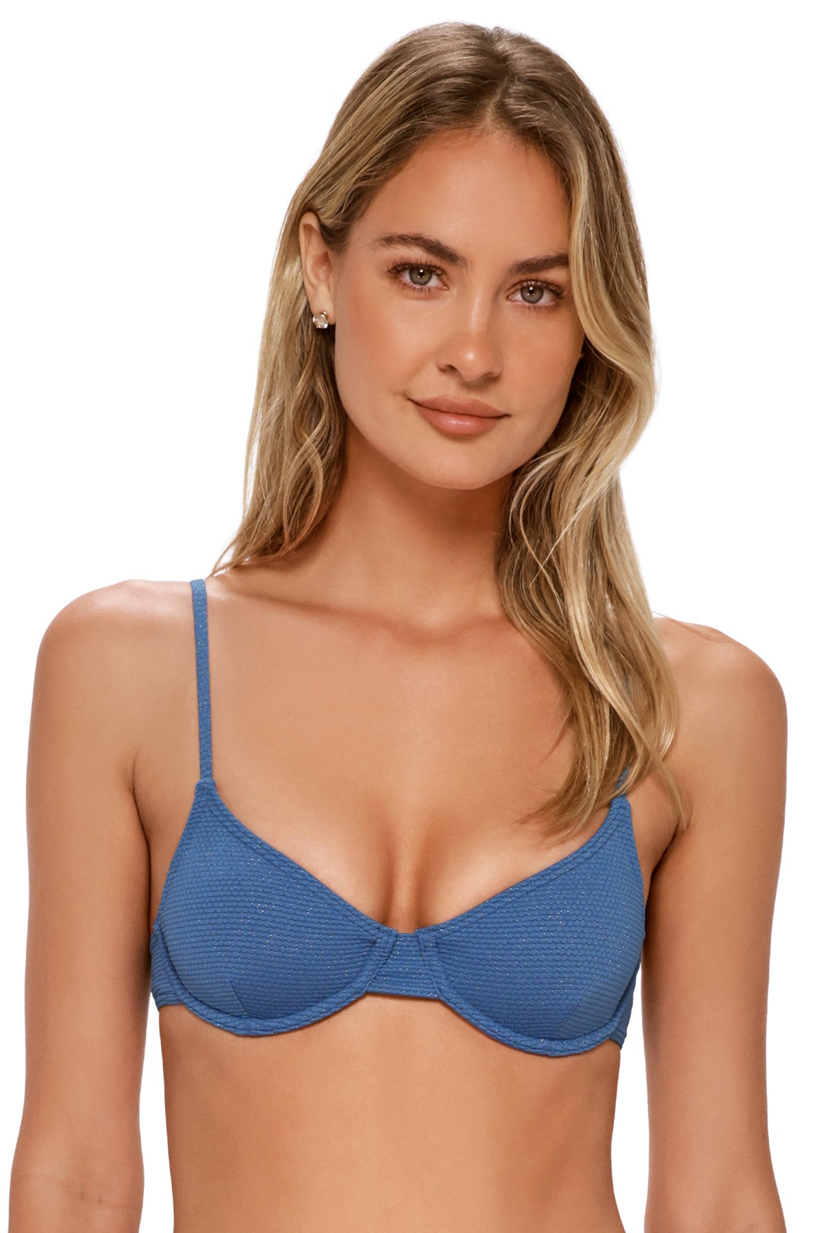 Swim Systems Desert Sky Lurex Jolene Underwire Top