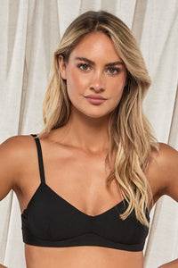 Swim Systems Black Annalee Underwire Top