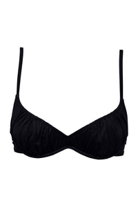 B Swim Black Depth Meridian Underwire Top XS / BLADE / U637