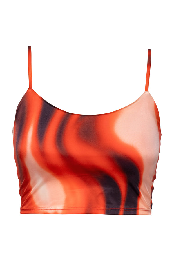 B Swim Trade Winds Harbor Crop Top Top XS / TRAWI / U650