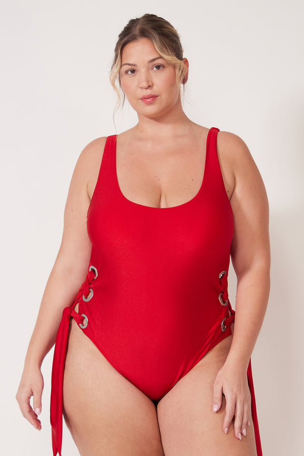 Villa Fresca Crimson Andi One Piece