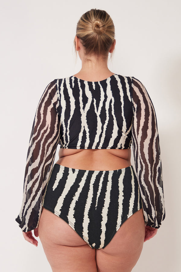 Villa Fresca Zebra Blake Bikini Bottom