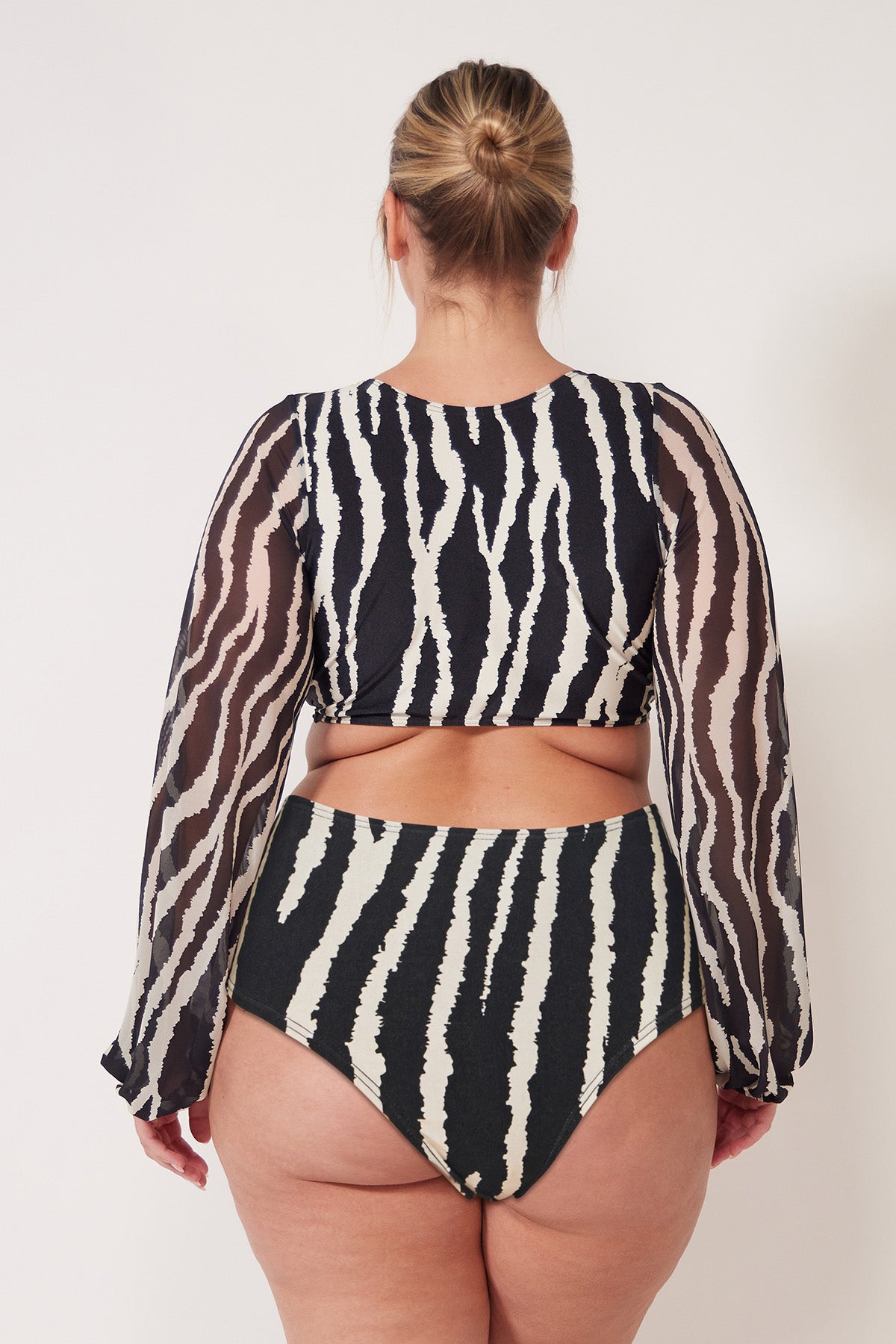 Villa Fresca Zebra Scarlett Bikini Top