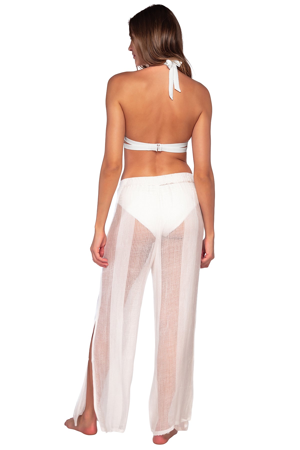 Back view of Sunsets Paloma Breezy Beach Pant