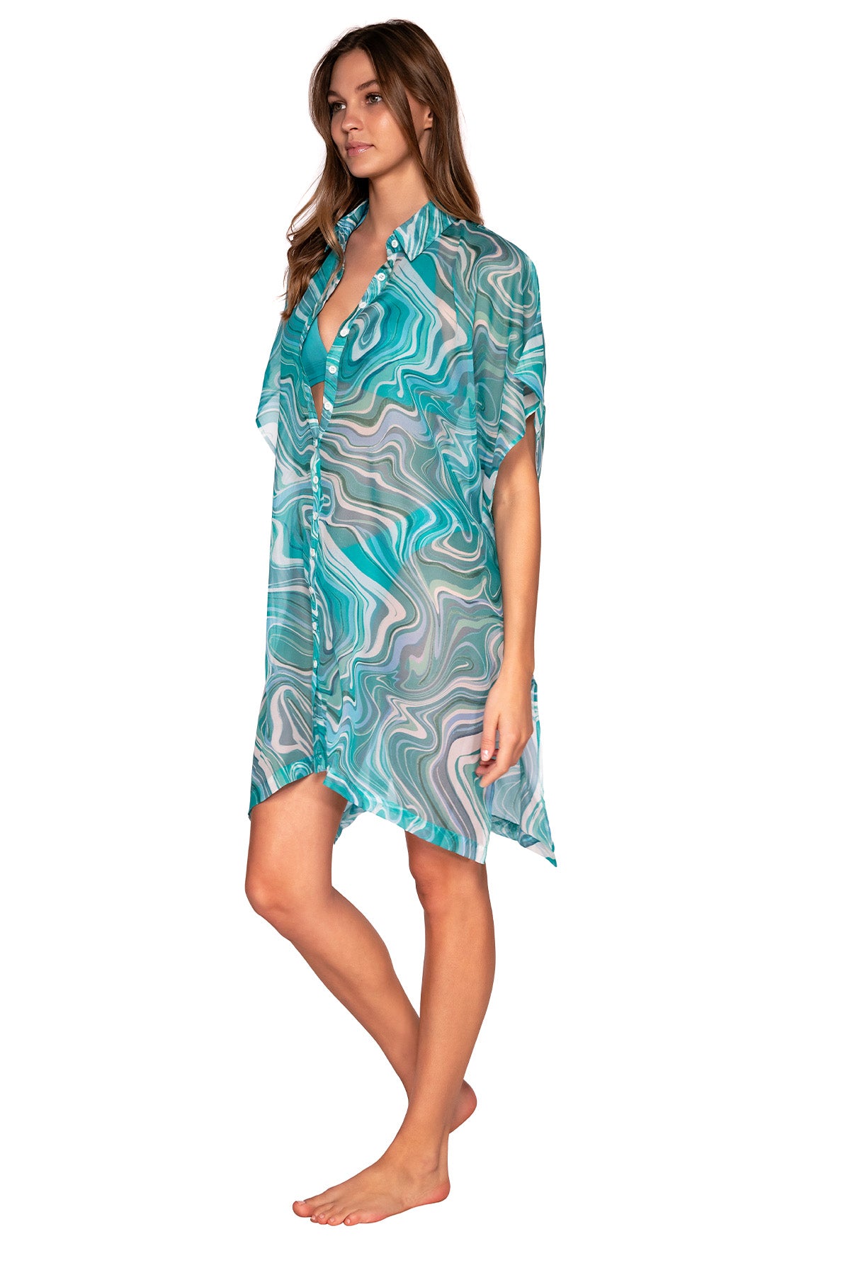 Charger l&amp;#39;image dans la galerie, Sunsets Moon Tide Shore Thing Tunic
