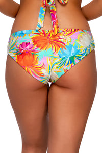 Back view of Sunsets Lotus Alana Reversible Hipster Bottom