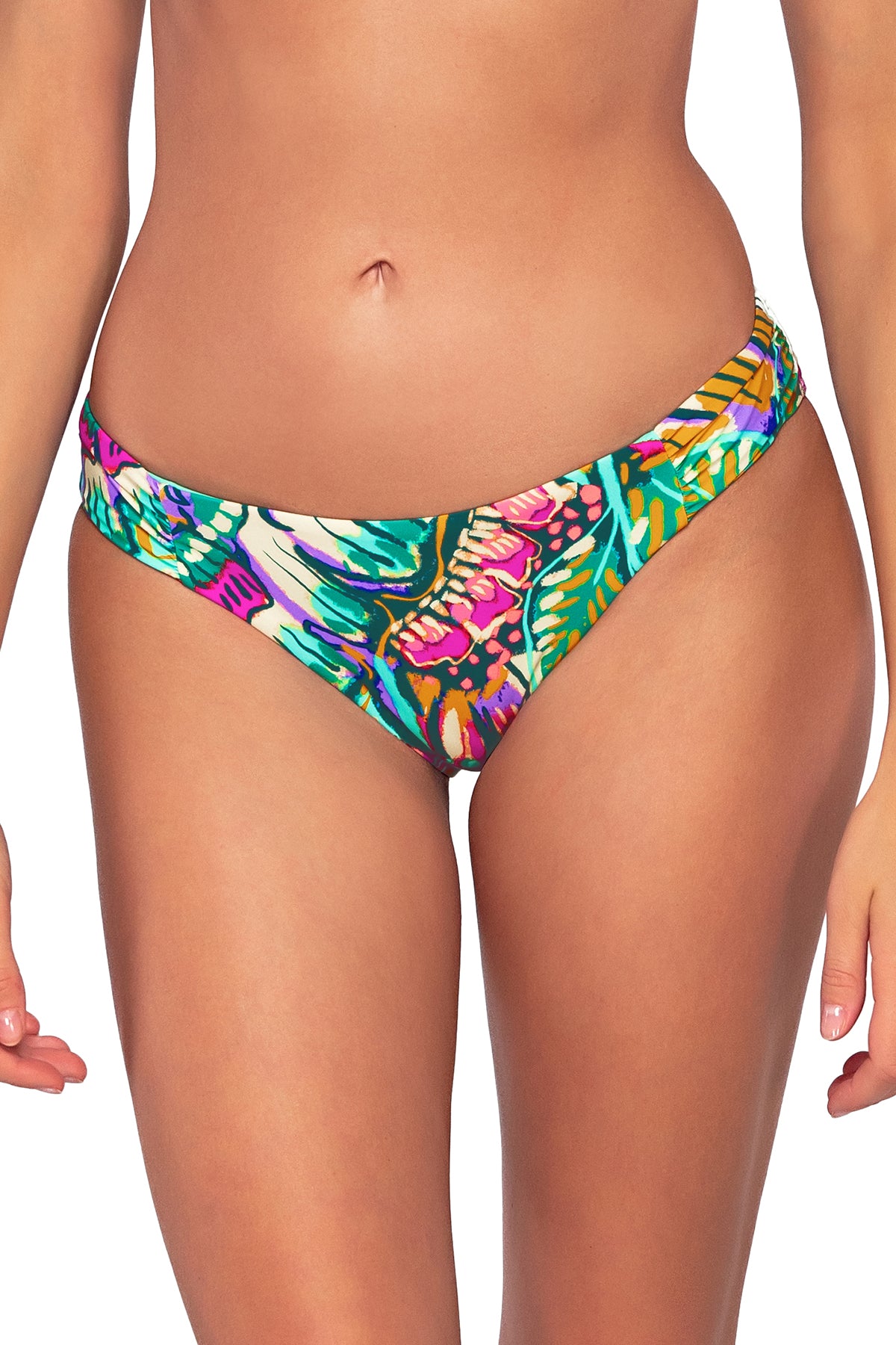 Front view of Sunsets Lush Garden Femme Fatale Hipster Bottom