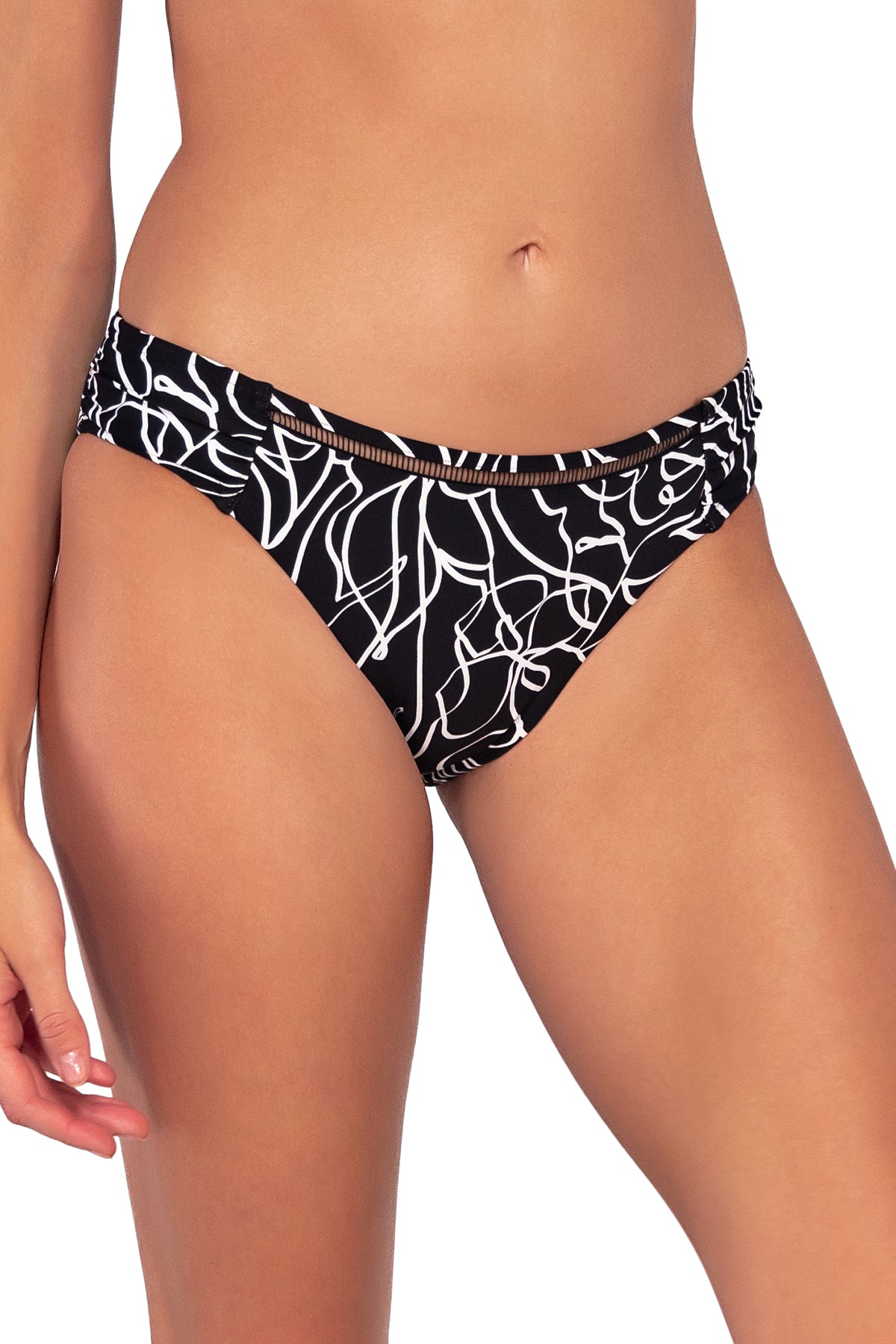 Charger l&amp;#39;image dans la galerie, Side view of Sunsets Lost Palms Audra Hipster Bottom
