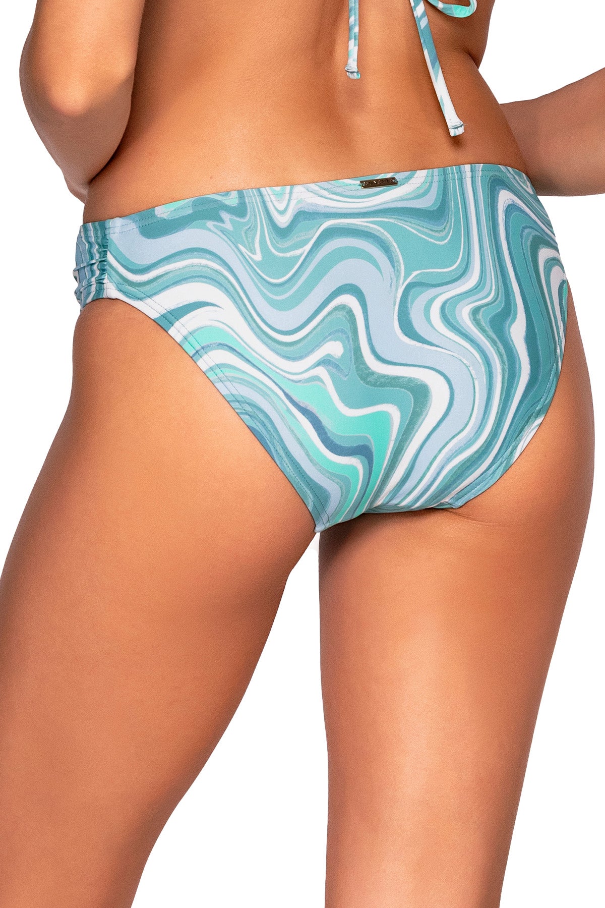 Back view of Sunsets Moon Tide Audra Hipster Bottom