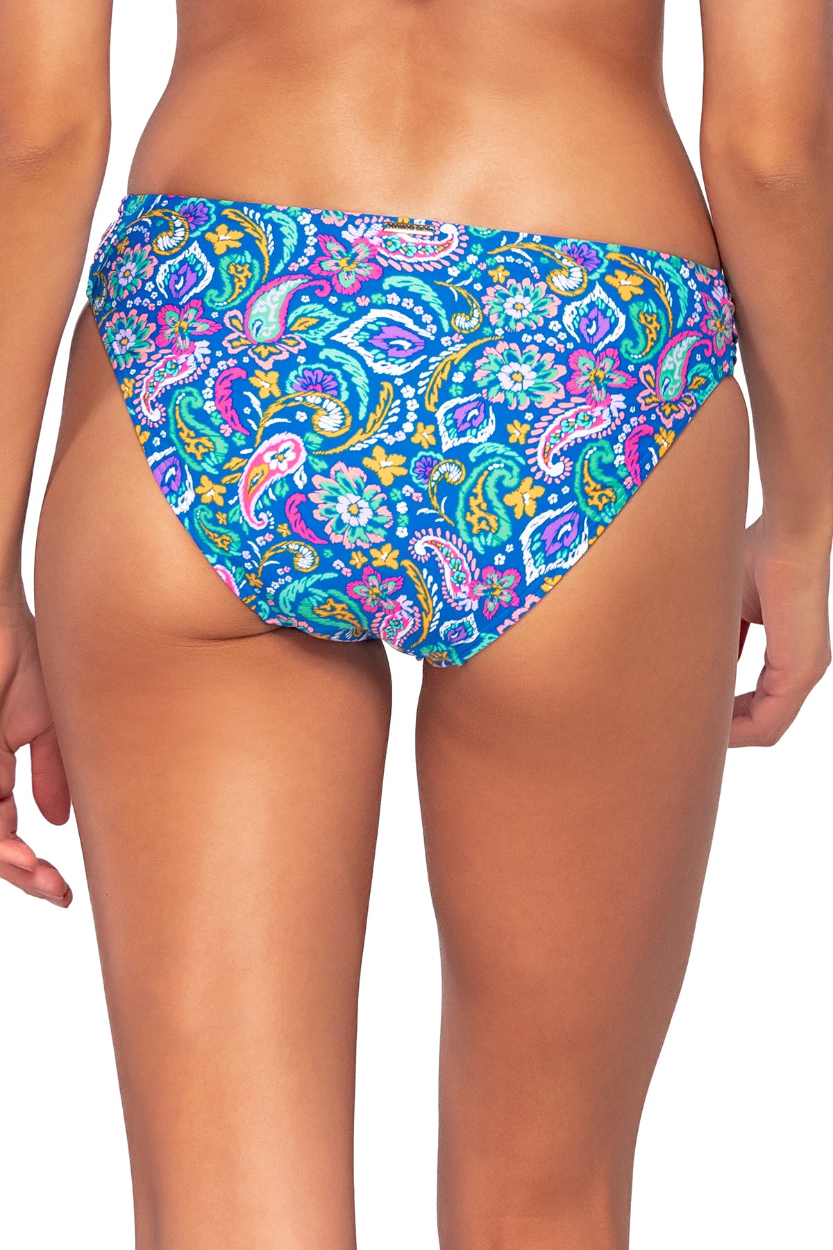 Back view of Sunsets Persian Sky Audra Hipster Bottom