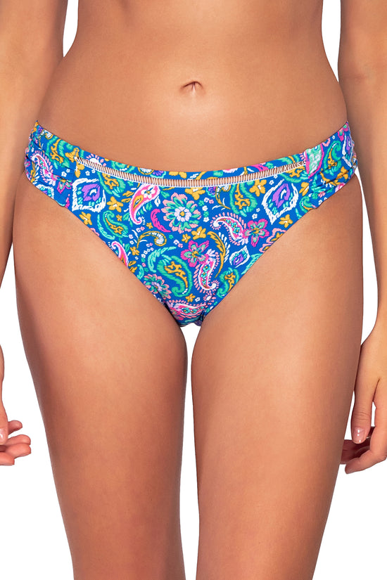 Front view of Sunsets Persian Sky Audra Hipster Bottom