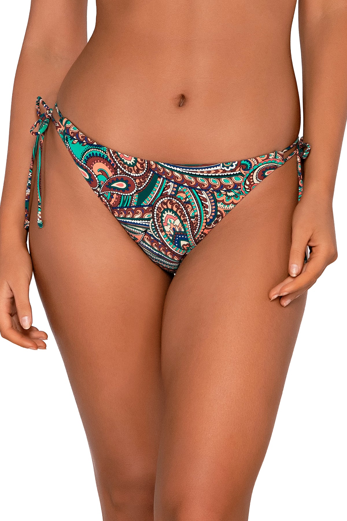 Front view of Sunsets Andalusia Everlee Tie Side Bottom