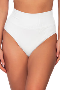 Front view of Sunsets Paloma Hannah High Waist Bottom