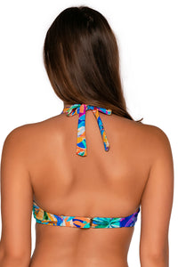 Back view of Sunsets Alegria Muse Halter Top