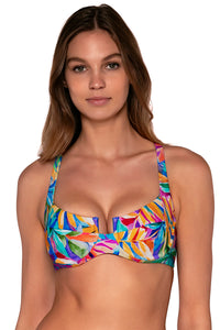 Front view of Sunsets Alegria Juliette Underwire Top