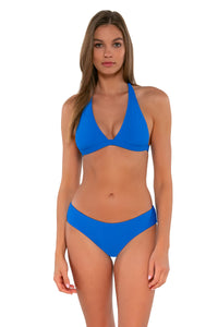Sunsets Electric Blue Alana Reversible Hipster Bottom